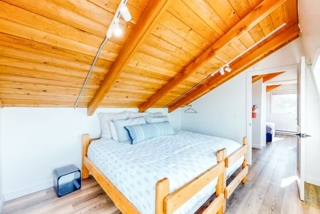wooden room